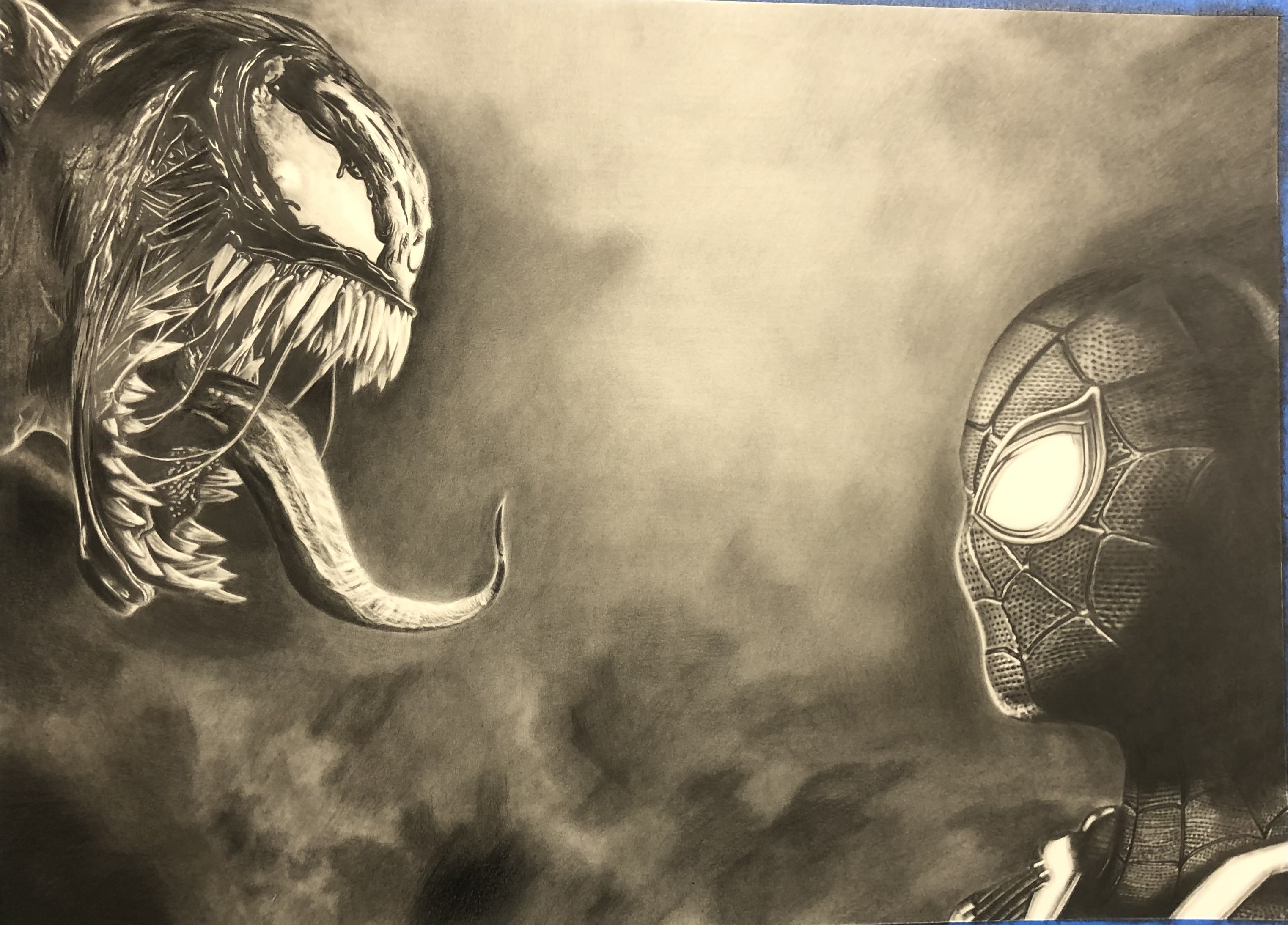 Venom — Hand-Drawn Art
